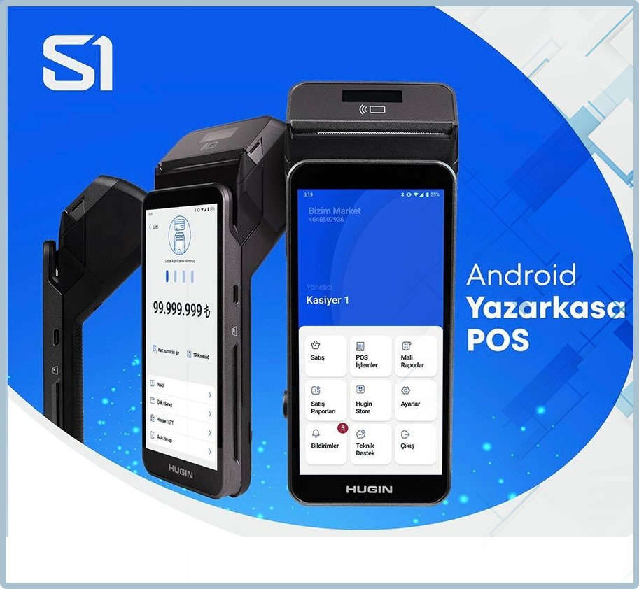 Hugin S1 Android yazarkasa POS